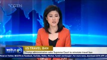 Trump asks Supreme Court to reinstate Muslim travel ban