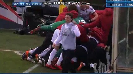 Andre Silva Goal HD - Genoa 0-1 AC Milan 11.03.2018