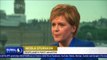 Scottish leader Sturgeon pressures PM May to allow second independence referendum