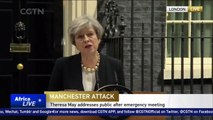 UK PM Theresa May slams the cowardice of Manchester attacker
