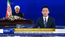 Rouhani: Regional stability impossible without Tehran's help