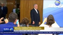 Brazil president demands corruption investigation into him is dropped