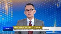 Chinese President Xi Jinping congratulates Rouhani on re-election as Iranian president