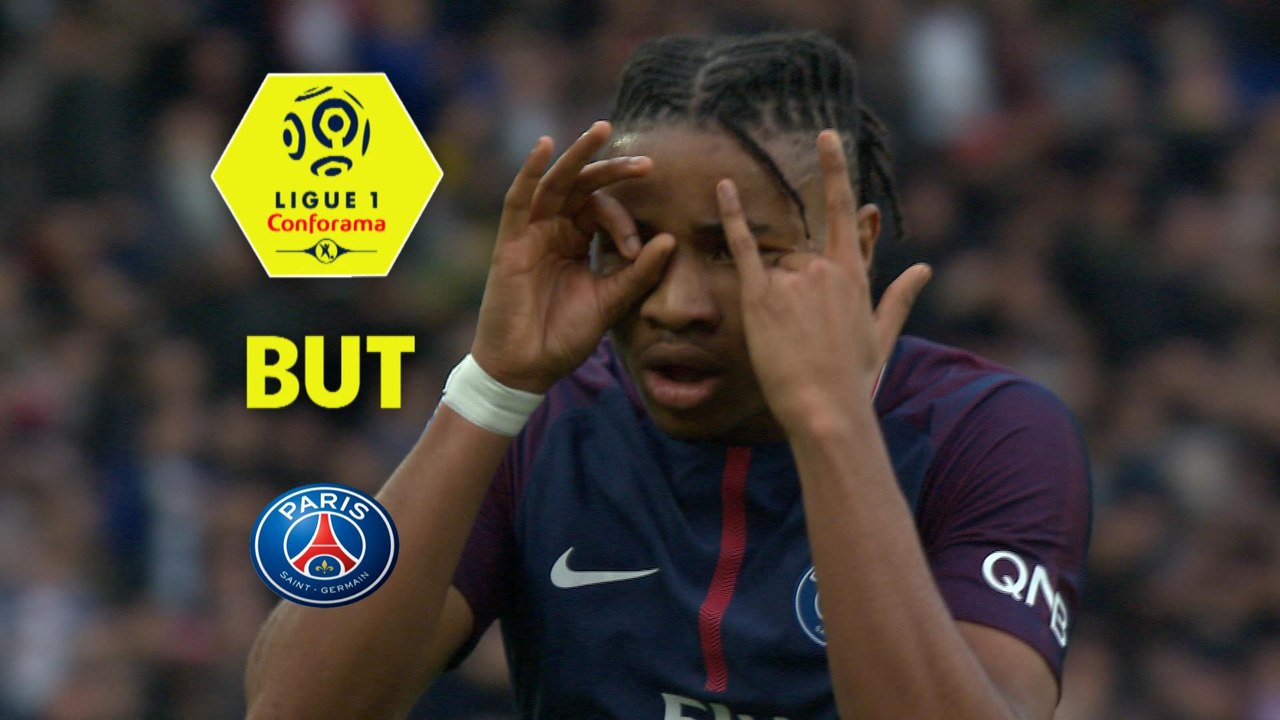 But Christopher NKUNKU (28ème) / Paris Saint-Germain - FC Metz - (5-0) - (PARIS-FCM) / 2017-18
