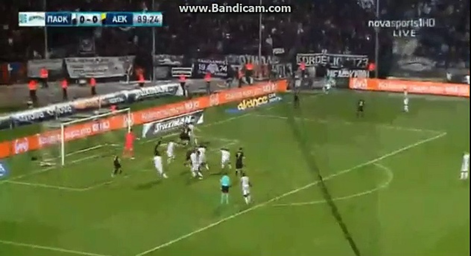 Goal Fernando Varela (1-0) PAOK Salonica vs AEK Athens - video Dailymotion