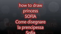 Sofia la principessa cartone animato. Come disegnare la principessa Disney - in italiano