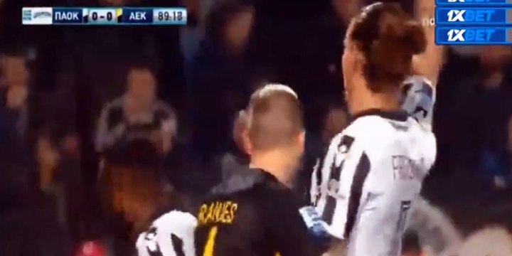 PAOK Annuled Goal - PAOK vs AEK Athens FC 11.03.2018