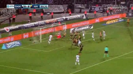 Goal - PAOK 1-0 AEK 11-03-2018