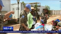 UN inspects Chinese peacekeepers in South Sudan