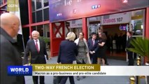 Will polls prove correct, giving Macron French election victory?