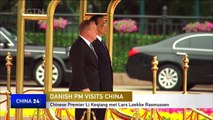 Chinese premier meets Danish counterpart in Beijing