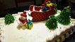 Christmas and New Year Cake (PART 1 How to Make a Santas Sleigh)