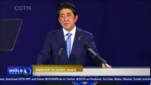 Japanese PM Abe hopes for Brexit with transition phase, negotiations with Russia