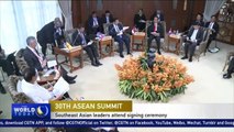 Southeast Asian leaders attend signing ceremony at ASEAN summit