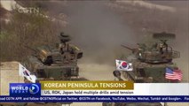 US, ROK, Japan hold multiple military drills amid tension