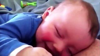 Baby Smiling While Sleeping
