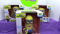 Bob, Kevin & Stuart! Talking Interive Minions Movie Action Figures! Review by Bins Toy Bin