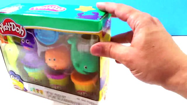 Ocean Tools Play Doh Undersea Playset - Pâte à modeler Outils Océaniques - Creaciones Marinas