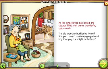 Tales for children in English The Gingerbread Boy
