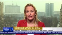 US strikes on Syria harm ties with Russia, says Putin