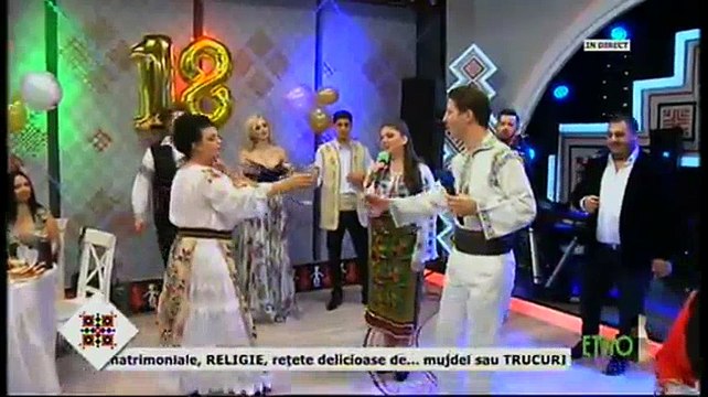 Nicusor Iordan si Anamaria Rosa Preda - Lelita carciumareasa (Seara buna, dragi romani! - ETNO TV - 27.02.2018)