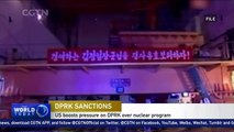 US sanctions squeeze DPRK nuclear program
