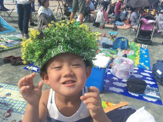 【幼稚園】パパと自由奔放に遊んだよ♪ 4歳のトレーシーと2歳のスティーブ ★Play with intellectual tool in the kindergarten★