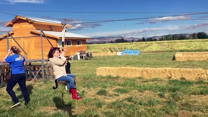 Kate & Lilly in Real Life, Episode 6: Pony Ride, Pumpkin Patch, GIANT Apple Gun!! | Family Vlog