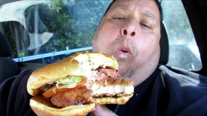 BURGER KING® Crispy Chicken Sandwich Review!