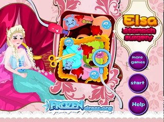 Nữ hoàng băng giá Elsa phải nhập viện khẩn cấp vì bị đau dạ dày (Elsa Stomach Surgery)