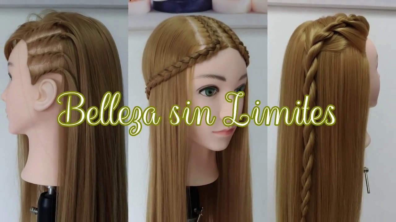3 Peinados Faciles para Fiesta de Navidad - Easy / Cute Christmas Hairstyles - Felices Fiestas