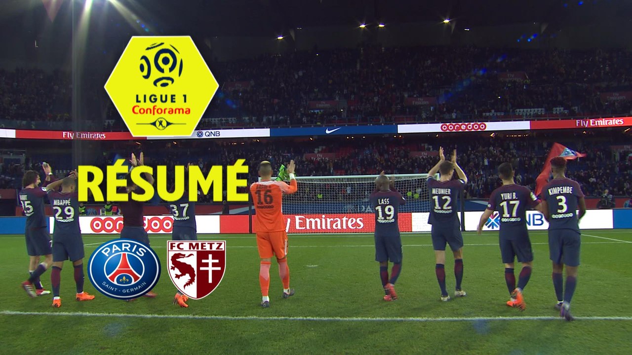 Paris Saint-Germain - FC Metz (5-0)  - Résumé - (PARIS-FCM) / 2017-18