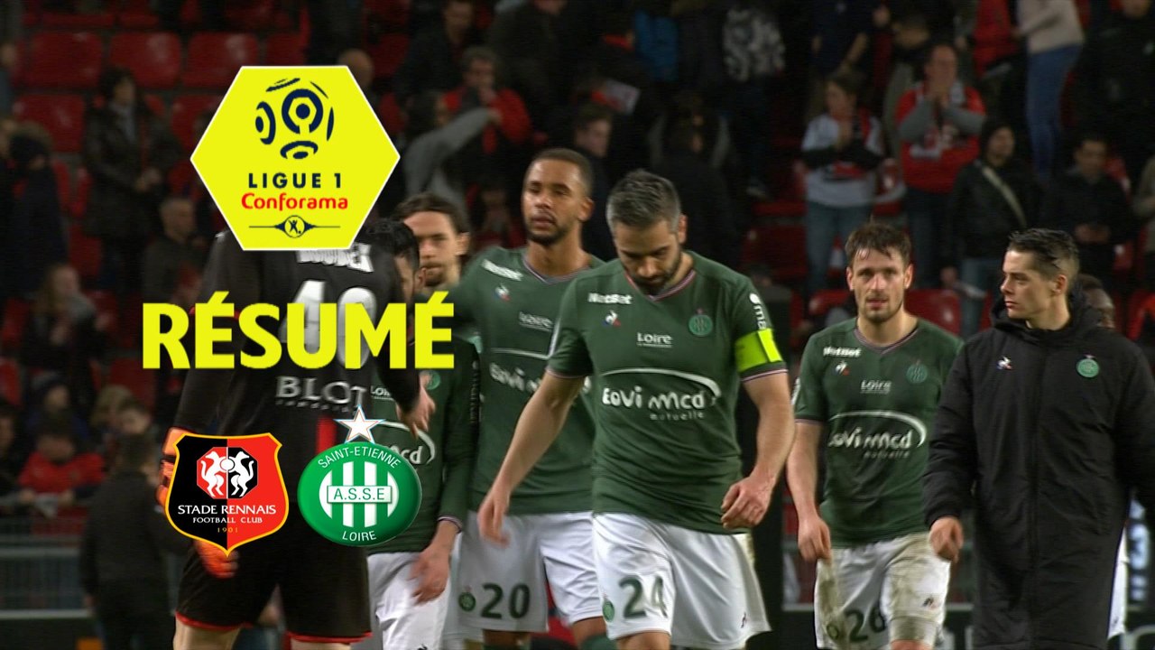 Stade Rennais FC - AS Saint-Etienne (1-1)  - Résumé - (SRFC-ASSE) / 2017-18