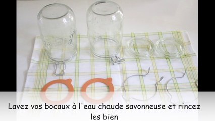 Comment stériliser des bocaux