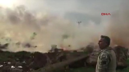 Kilis - Afrin'deki Hedefler, Çnra ile Vuruldu