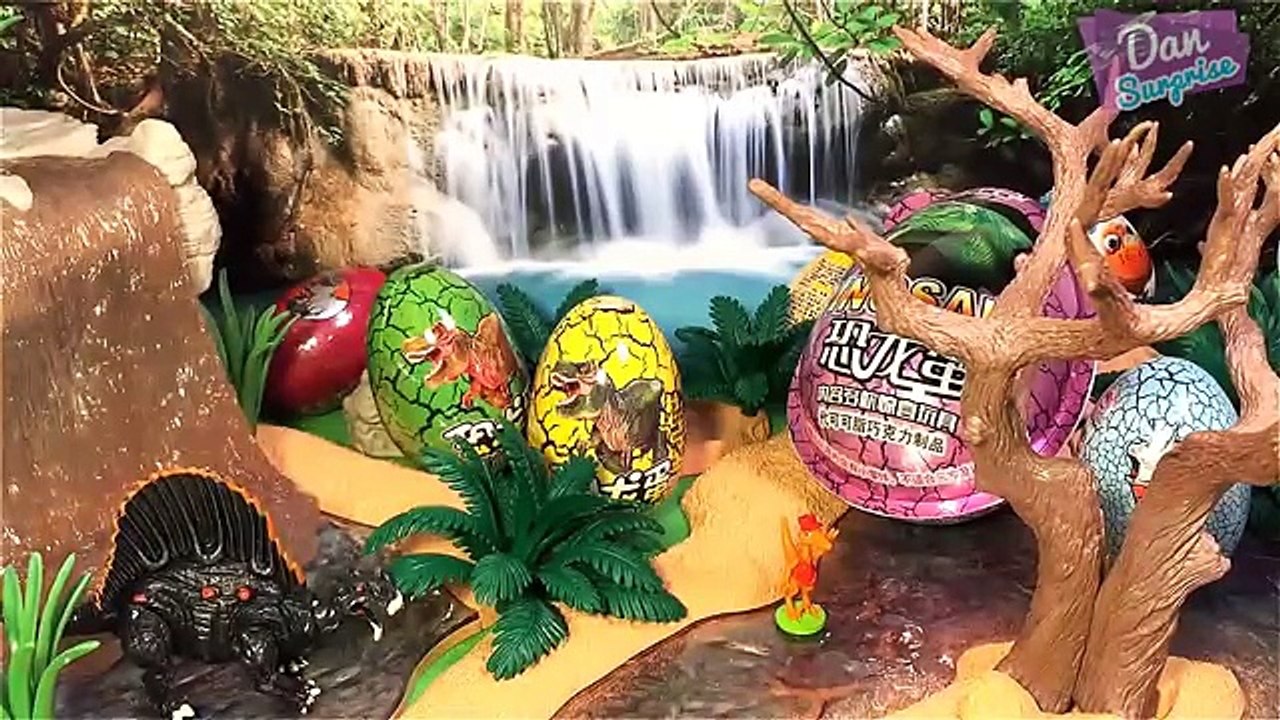 12 DINOSAUR SURPRISE EGGS 3D PUZZLE TOYS for kids - Tyrannosaurus T-Rex Pteranodon Velociraptor