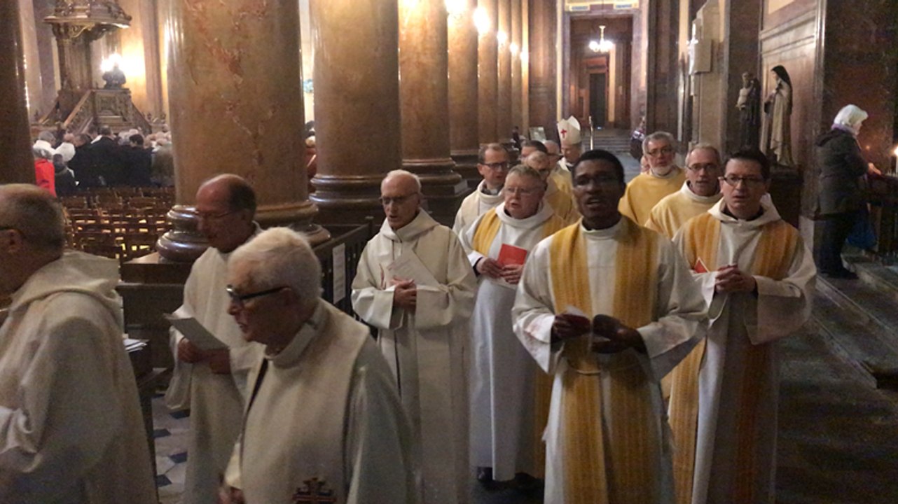 Ordination de trois diacres permanents le dimanche de laetare