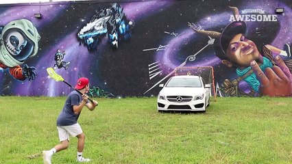 PEOPLE ARE AWESOME (American Sports Edition) | Football & Basketball Trick Shots