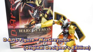 Bandai D-Arts Figure WarGreymon[ウォーグレイモン] Original Designers Edition-Unboxing Review[720P]