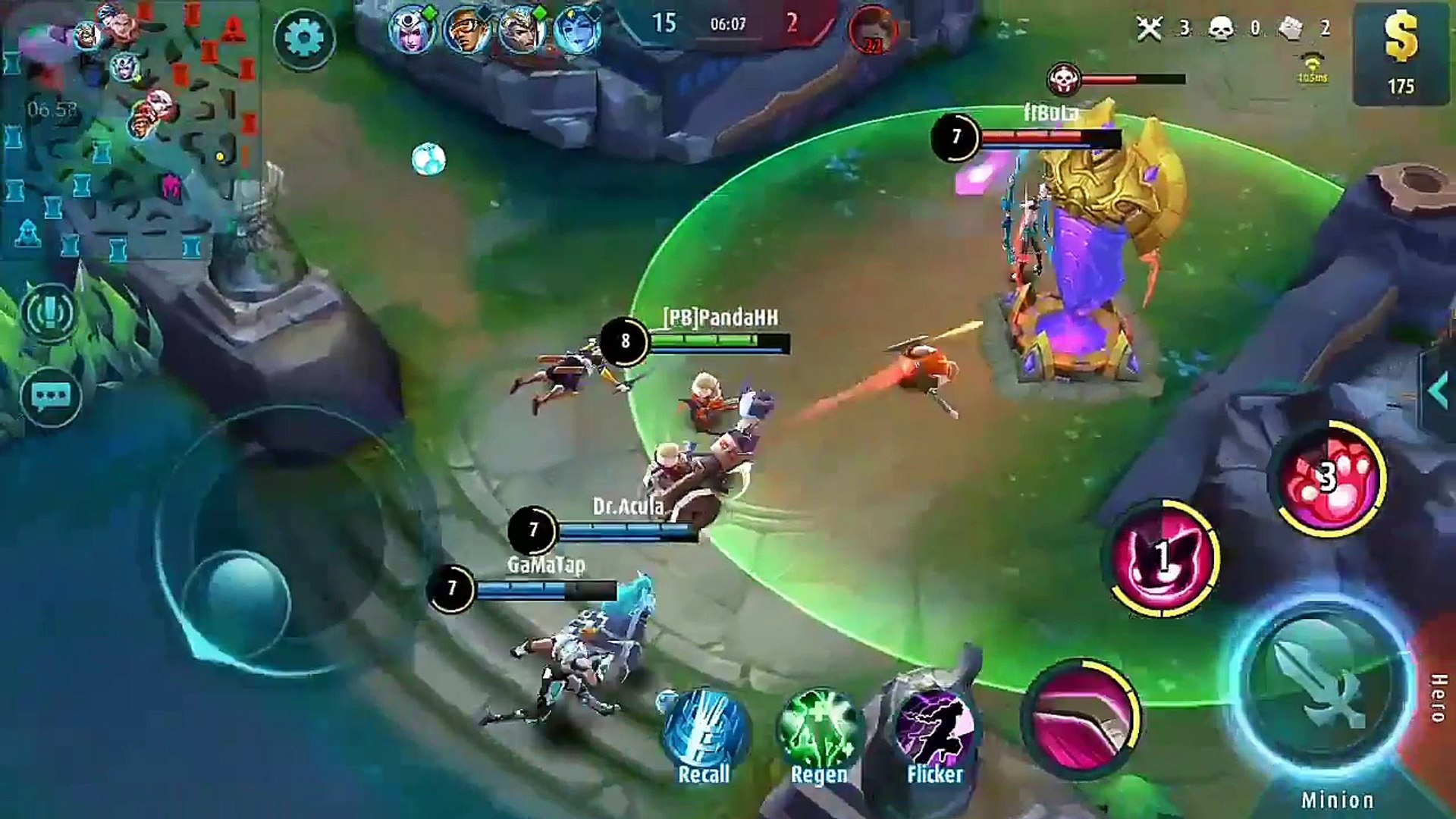 Nana New Skin Season1 Gameplay ggwp - Mobile Legends Indonesia