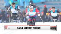 2018 Paralympics: Sin Eui-hyun wins Korea's first medal in sitting cross-country