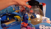 Finding Dory Toys: Coffee Pot Playset, Swimming Marlin and Whale Speaking Dory!