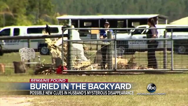 Possible human remains have been discovered behind a home in Florida