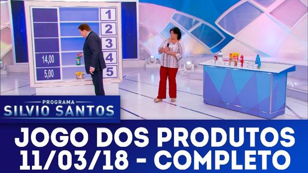 Jogo dos Produtos - 11.03.18 - Completo