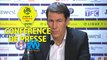 Conférence de presse Toulouse FC - Olympique de Marseille (1-2) : Mickaël  DEBEVE (TFC) - Rudi GARCIA (OM) / 2017-18