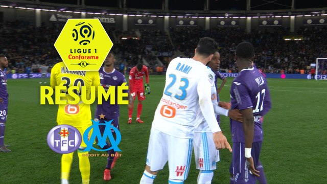 Toulouse FC - Olympique de Marseille (1-2) - Résumé - (TFC-OM) / 2017-18