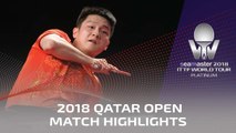 2018 Qatar Open Highlights I Fan Zhendong vs Hugo Calderano (Final)