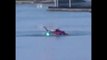 Sightseeing helicopter crash lands in New York's East River with five passengers trapped inside as t
