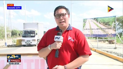 Bagong bahagi ng Laguna Lake Expressway, nakatakdang buksan ngayong araw