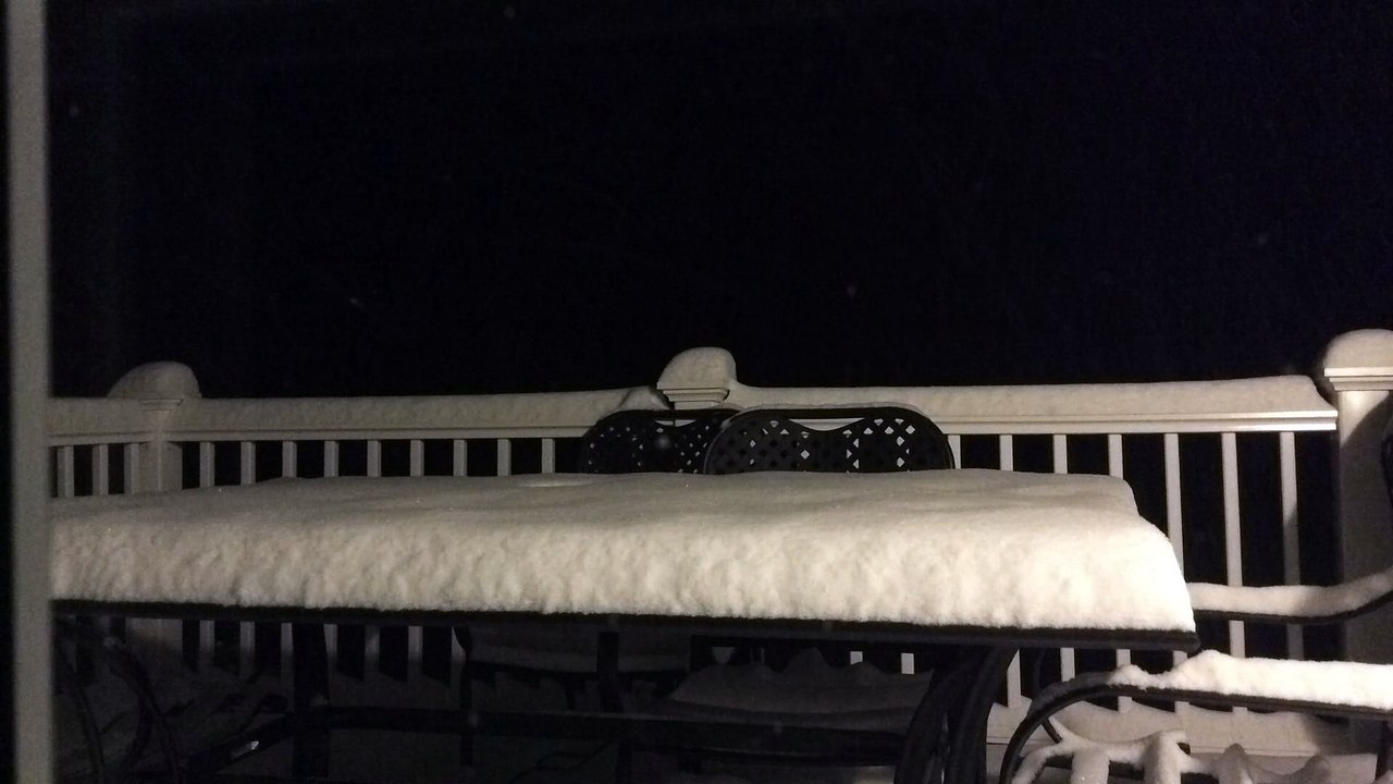 Winter storm Quinn Time-Lapse